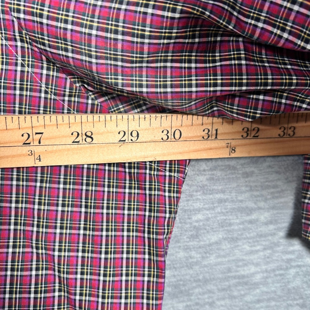 Ralph Lauren Shirt Mens 3X Big Red Plaid Classic Cotton Button Down Pony‎ Preppy - Picture 7 of 7
